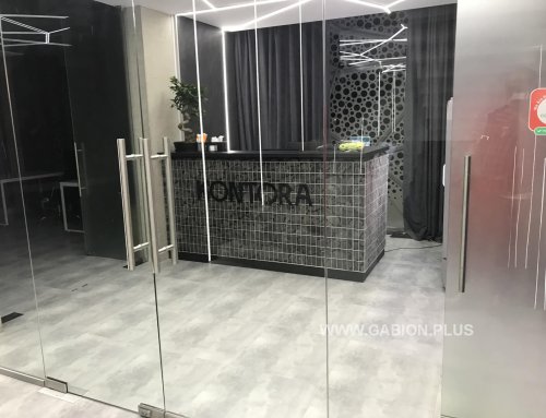 Рецепція для коворкінгу ” KONTORA ”  у Львові, на  пл. Петрушевича2019р.